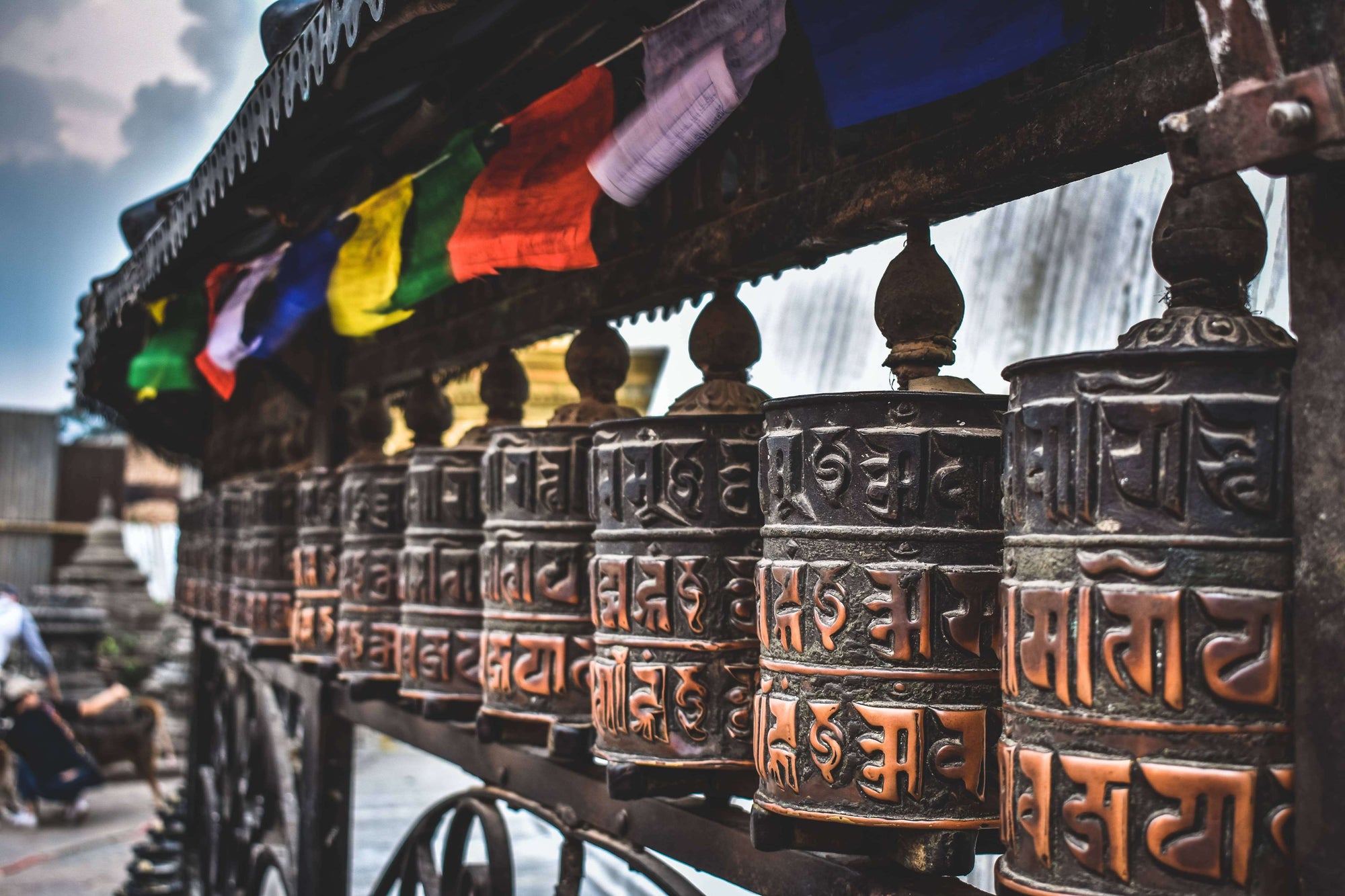 Nepal-Tea-Buddha-Prayers-Wheel