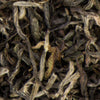 Close-up of Premium Spring Tippy Nepal black tea leaves with silver tips