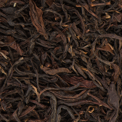 Shangri-La Hand-Rolled Organic Loose Leaf Black Tea with Mellow Smooth Stone Fruit notes